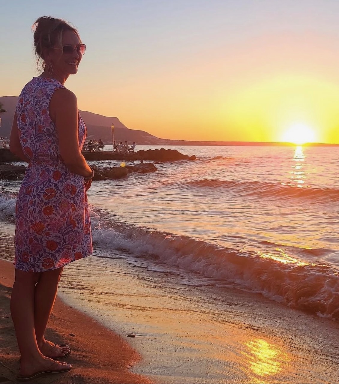 Sunset, Crete