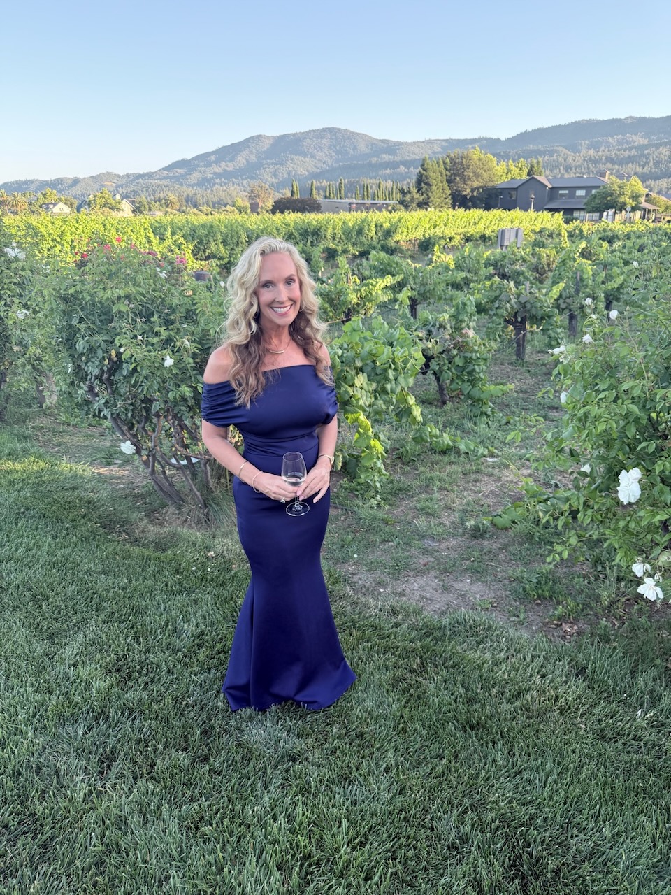Among the vines, St. Helena